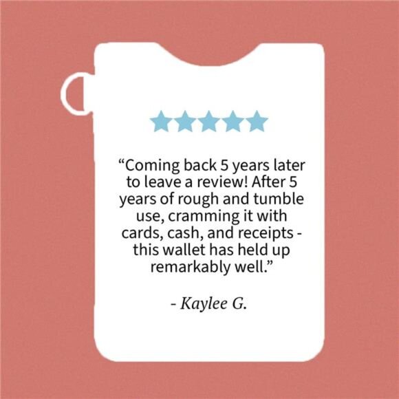 Thread Wallets Ultra Slim CardHolder Wallet-Slim Wallet for Women&Men Minimalist - Picture 6 of 7